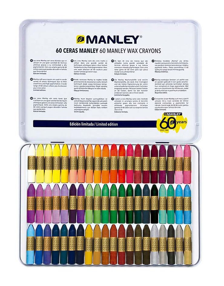 Ceres Manley caixa metàl·lica 60 colors