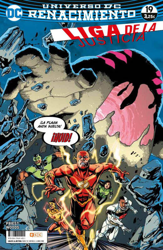 Liga de la Justicia n&uacute;m. 74/19 (Renacimiento)
