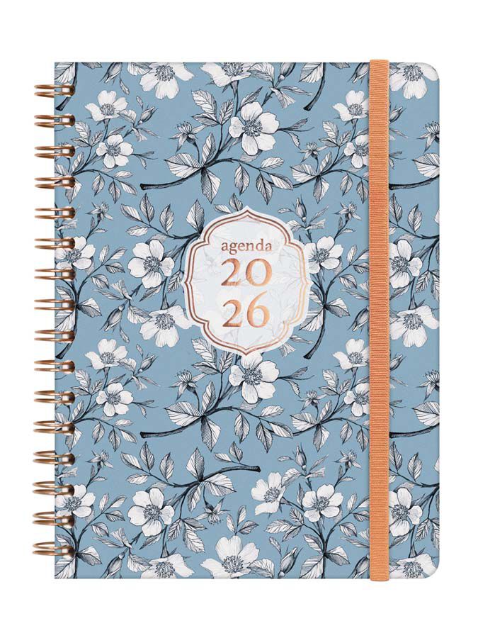 Agenda Finocam You E10 sem/vista horizontal cas 2026 Cotton