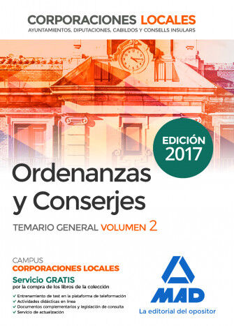 Ordenanzas y Conserjes de Corporaciones