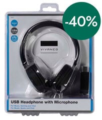 Auriculars Diadema + Mini Micro connexi&oacute; USB