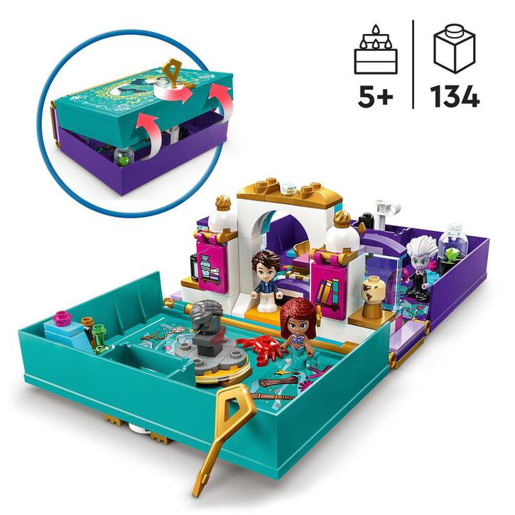 LEGO Disney Princess La Sirenita Libro de Cuentos 43213 - Abacus