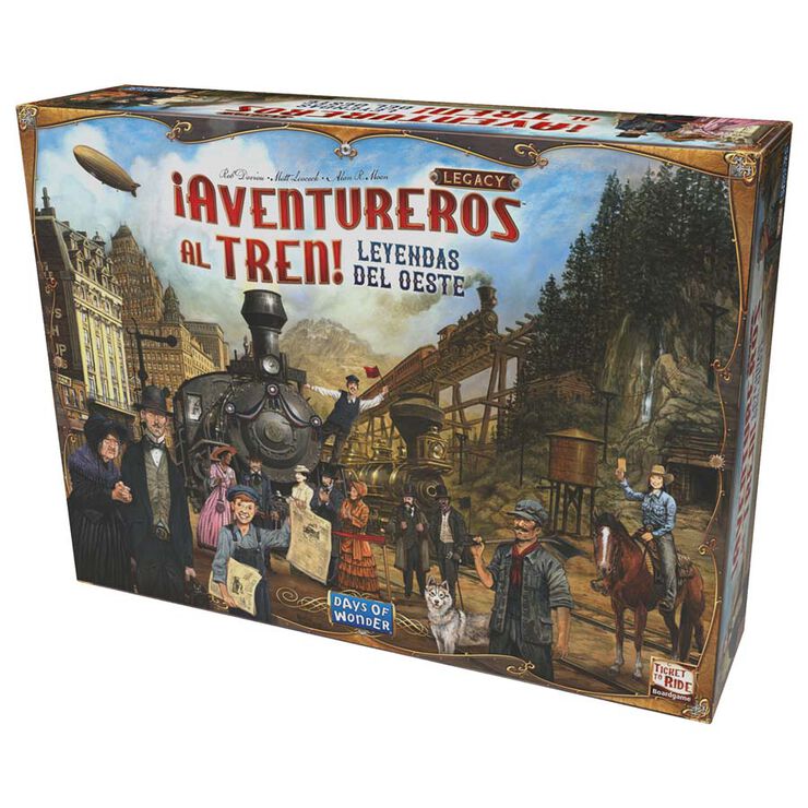 ¡Aventureros Al Tren! Legacy - Leyendas del Oeste