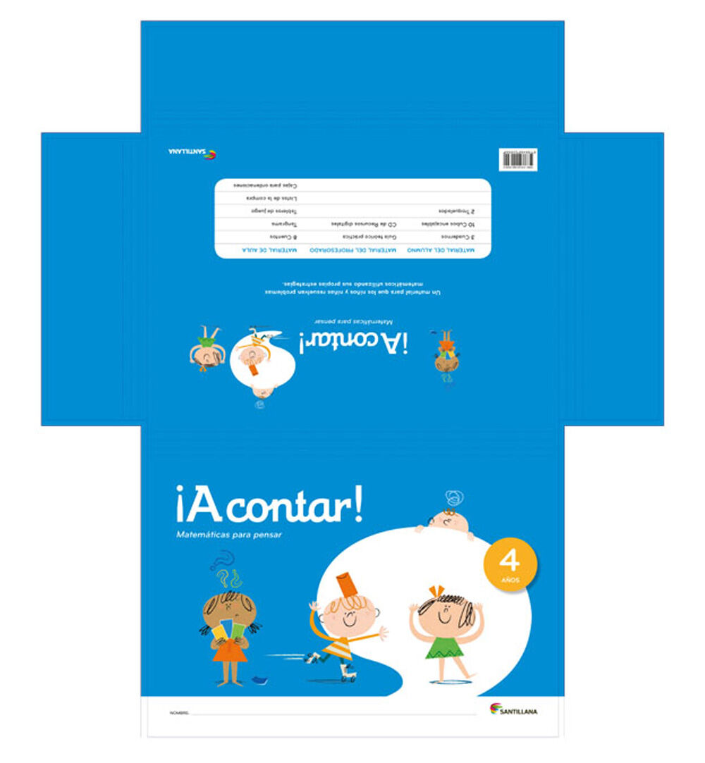 Matem&aacute;ticas a Contar Infantil 4 a&ntilde;os