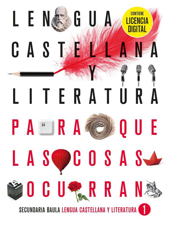 Llengua castellana y literatura 1&ordm; ESO. Libro alumno