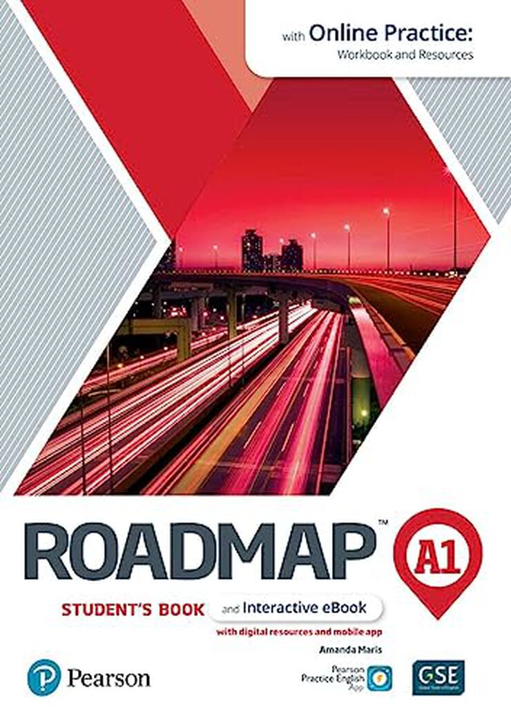 Roadmap A1 Student's Book & Interactive eBook with Online Practice, Digital Resources & App