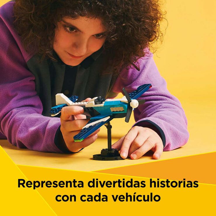 LEGO® LEGO Creator Aeronave: Avión de Carreras 31160