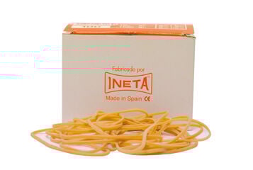 Gomas elásticas Ineta No.80 80mm 100g Gomas elásticas Ineta No.80 80mm 100g