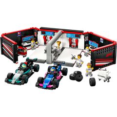 LEGO® LEGO City Garatge de F1® amb Cotxes Mercedes-AMG i Alpine 60444
