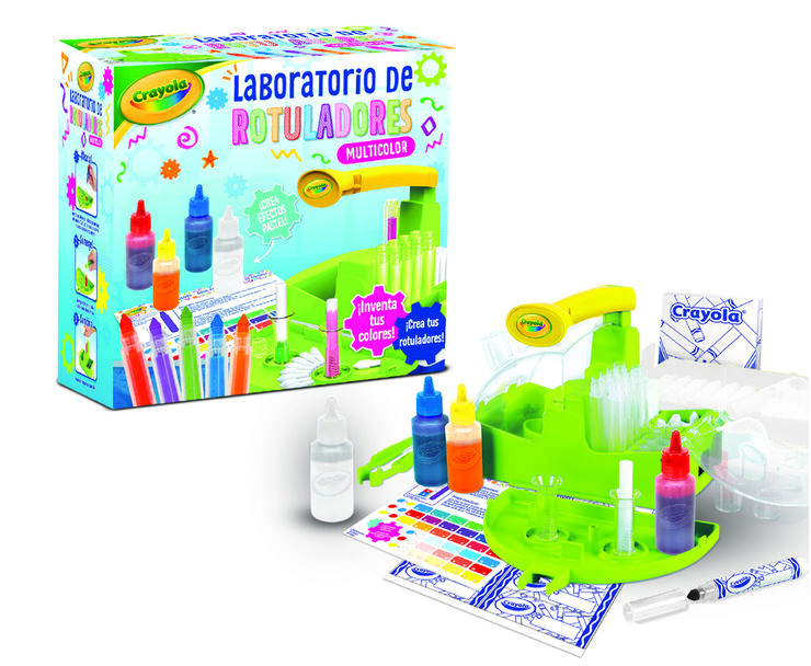 Manualidades Niños, Crayola Laboratorio Rotuladores Multicolor
