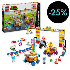 LEGO® Super Mario Mario Kart™: Set Bebé Peach y Grand Prix 72036