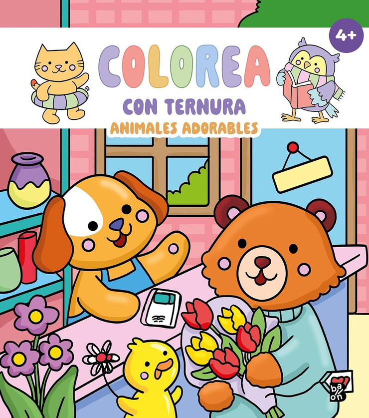 Colorea con ternura Animales adorables