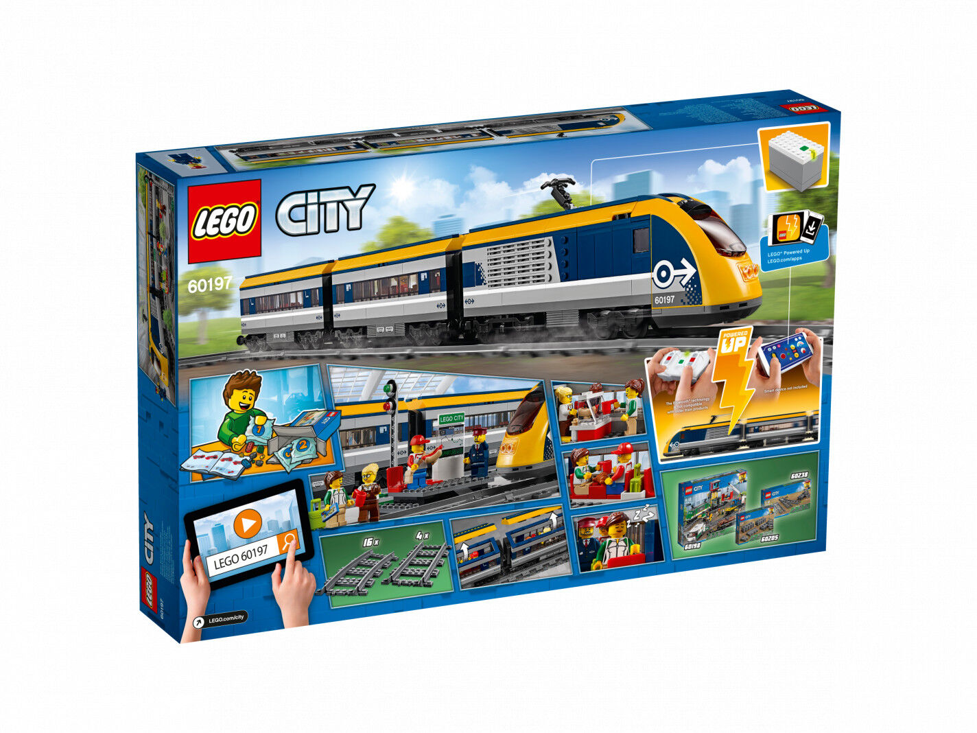 tren pasajeros lego city