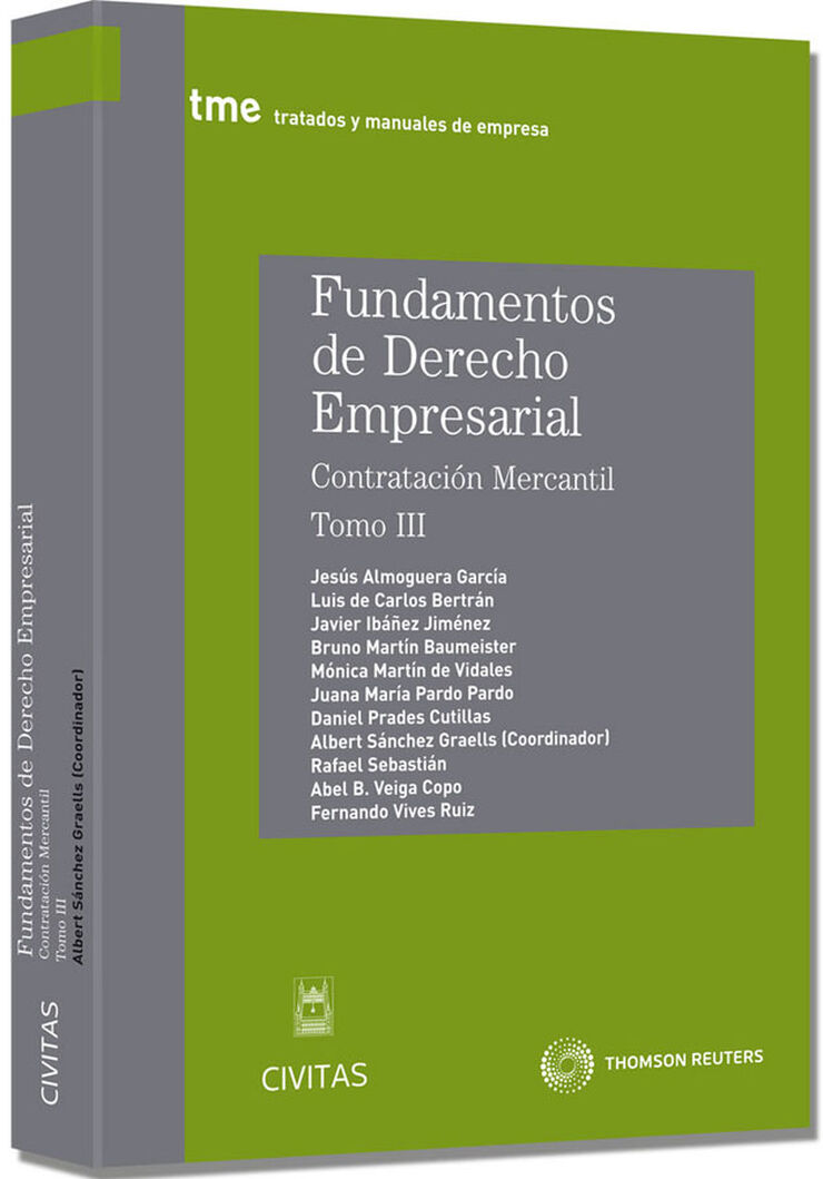 Fundamentos de Derecho Empresarial III