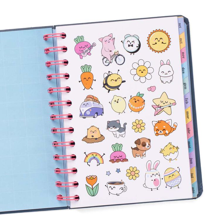 Agenda escolar Mr. Wonderful Wonder Mini día/pág cat 2025-26 Grans plans, il·lusions i bones vibracions