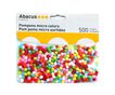Pompons micro de colors Abacus 500 unitats