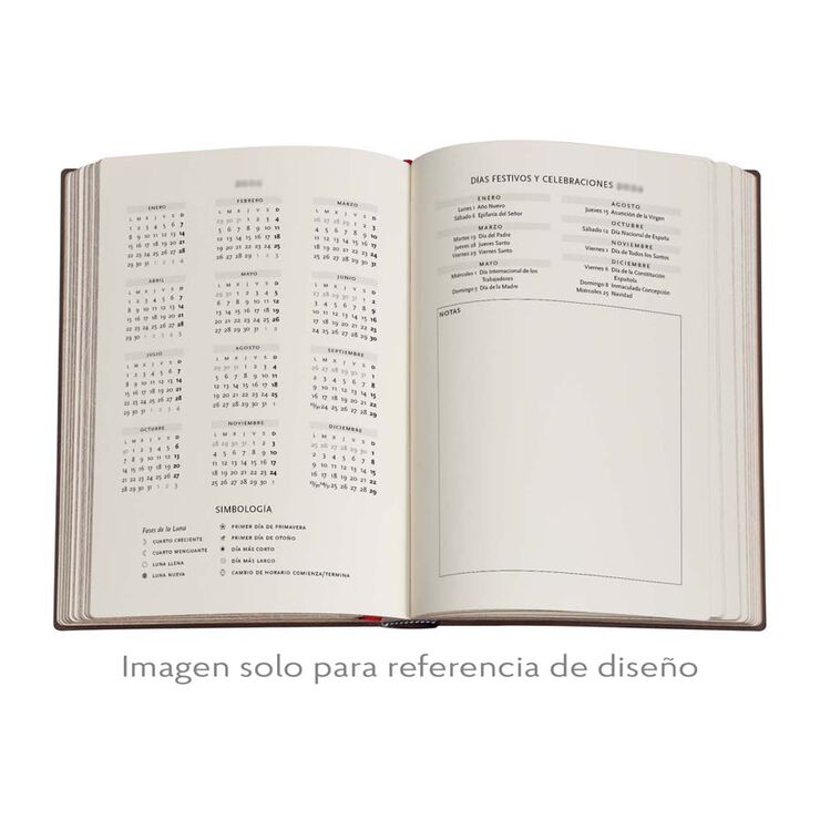 Agenda Paperblanks Foli Mini setm/vista castellà 2025