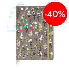 Agenda Kokonote sem/vista ingl&eacute;s 2026 Aura Cozy Bloom