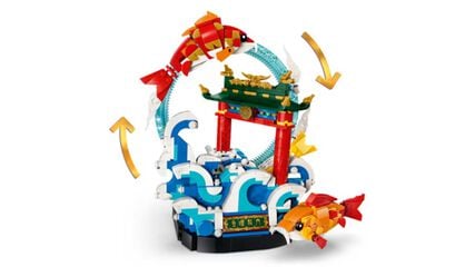LEGO&reg; Chinese Festivals Carpa de la Prosperidad Saltando 80120