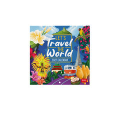 Calendario Legami 18x18 Pared Let'S Travel Multiling&uuml;e 2027