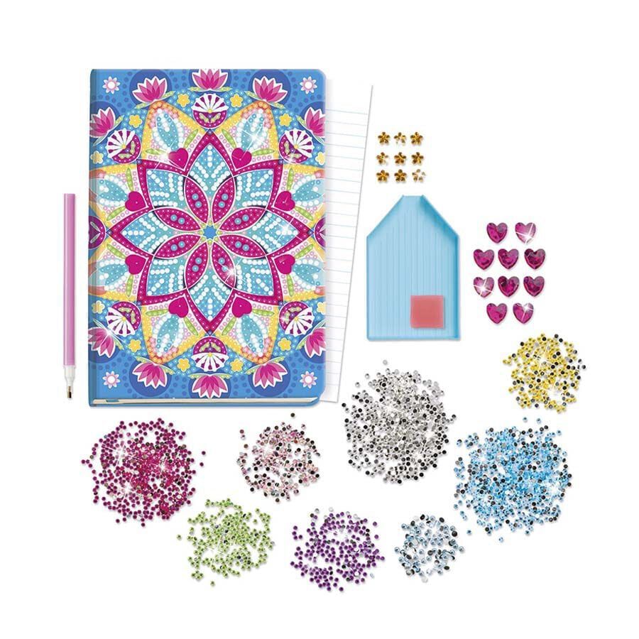Llibre Decora Amb Diamants Mandala Blau