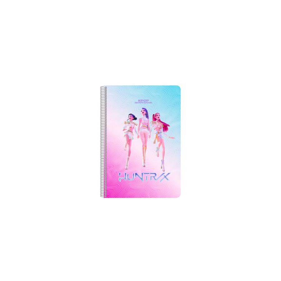 Libreta de Espiral A4 Tapa Dura 80 Hojas Stationery K-Pop DH