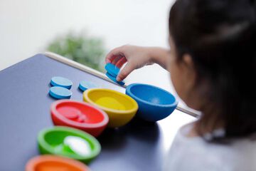 Tazas ordena y cuenta