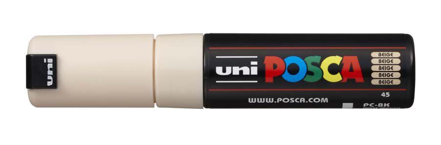 Rotulador Posca PC-8K 8mm beige