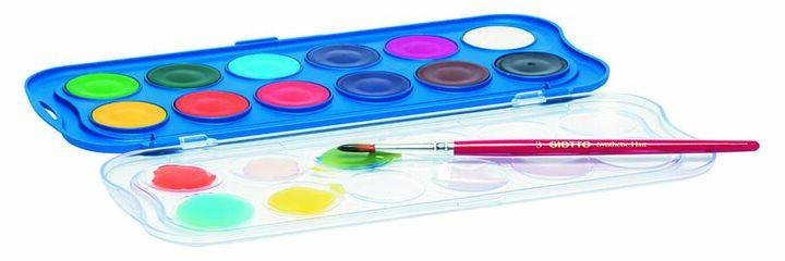 Acuarelas Giotto 12 colores