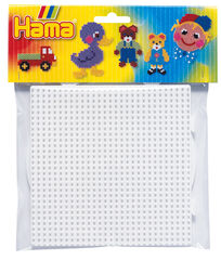 Bases quadrada i circular Hama Midi 2u blanc