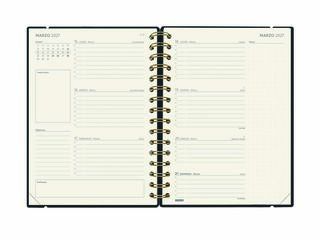 Agenda Finocam 16M Haiku E10 Sem/Vista Castellano 2026-27 Negro