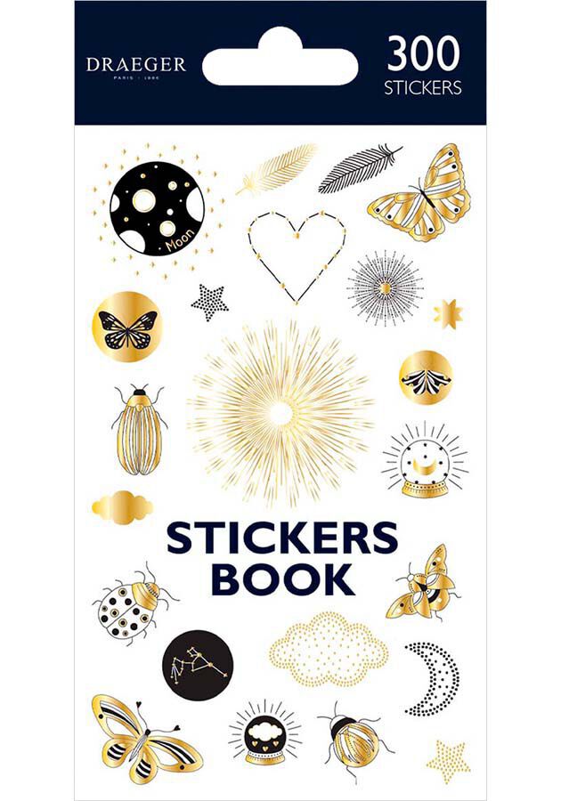 Stickers Draeger daurats 300u