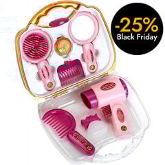 Maletín de peluquería con secador