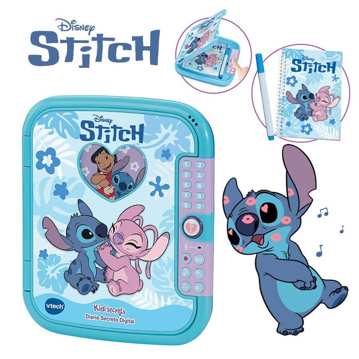 Kidisecrets Diario Secreto Stich
