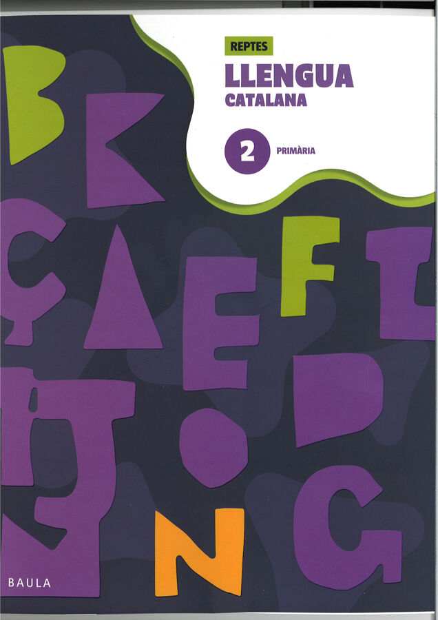 Quadern de Llengua catalana 2 Prim&agrave;ria Reptes