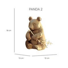 Puzzle 3D Cartonic Panda