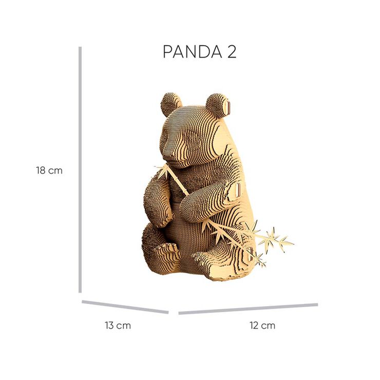 Puzzle 3D Cartonic Panda