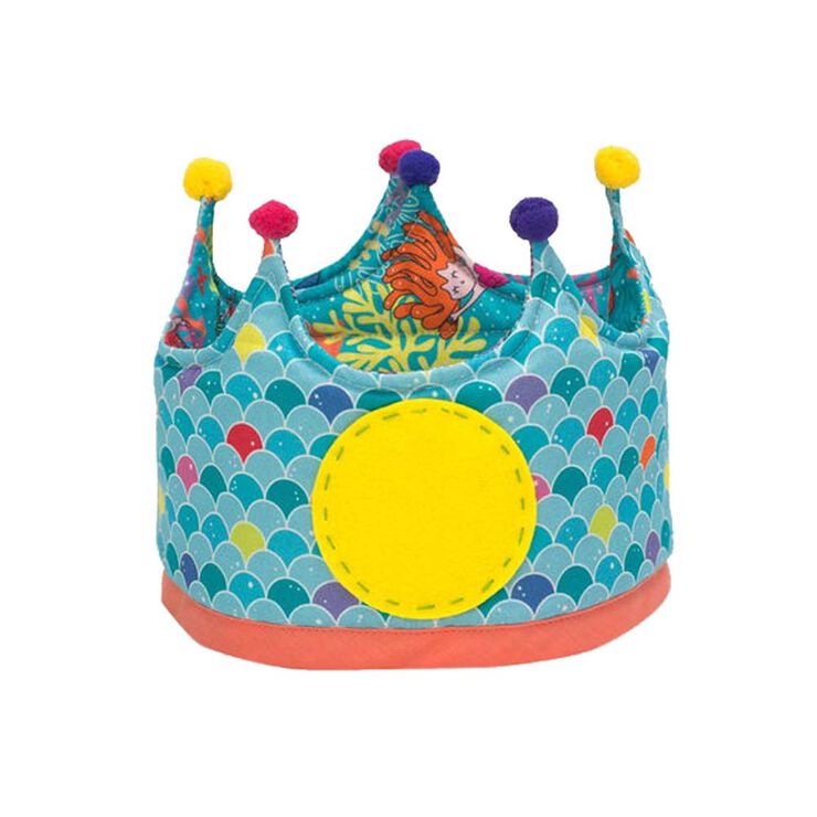 Corona de cumpleaños sirenas