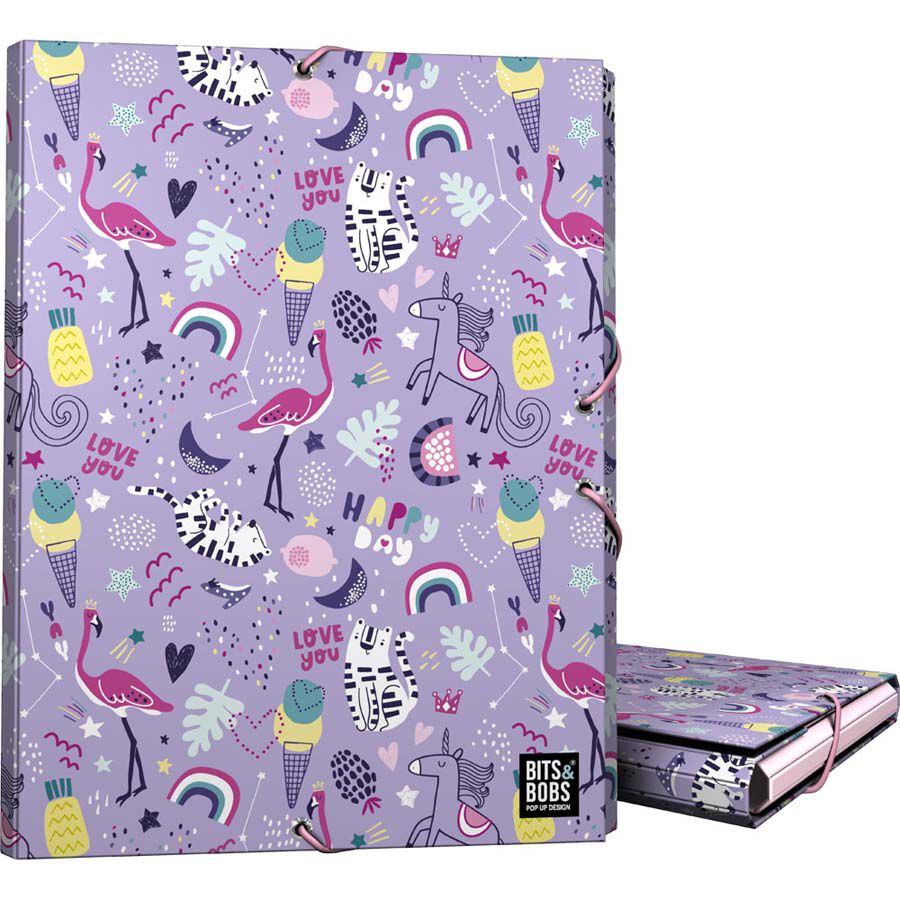 Carpeta de 3 solapes B&B Happy