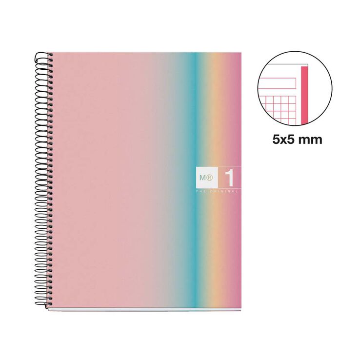 Notebook 1 Miquelrius A4 80 hojas 5x5 Aurora West Bay