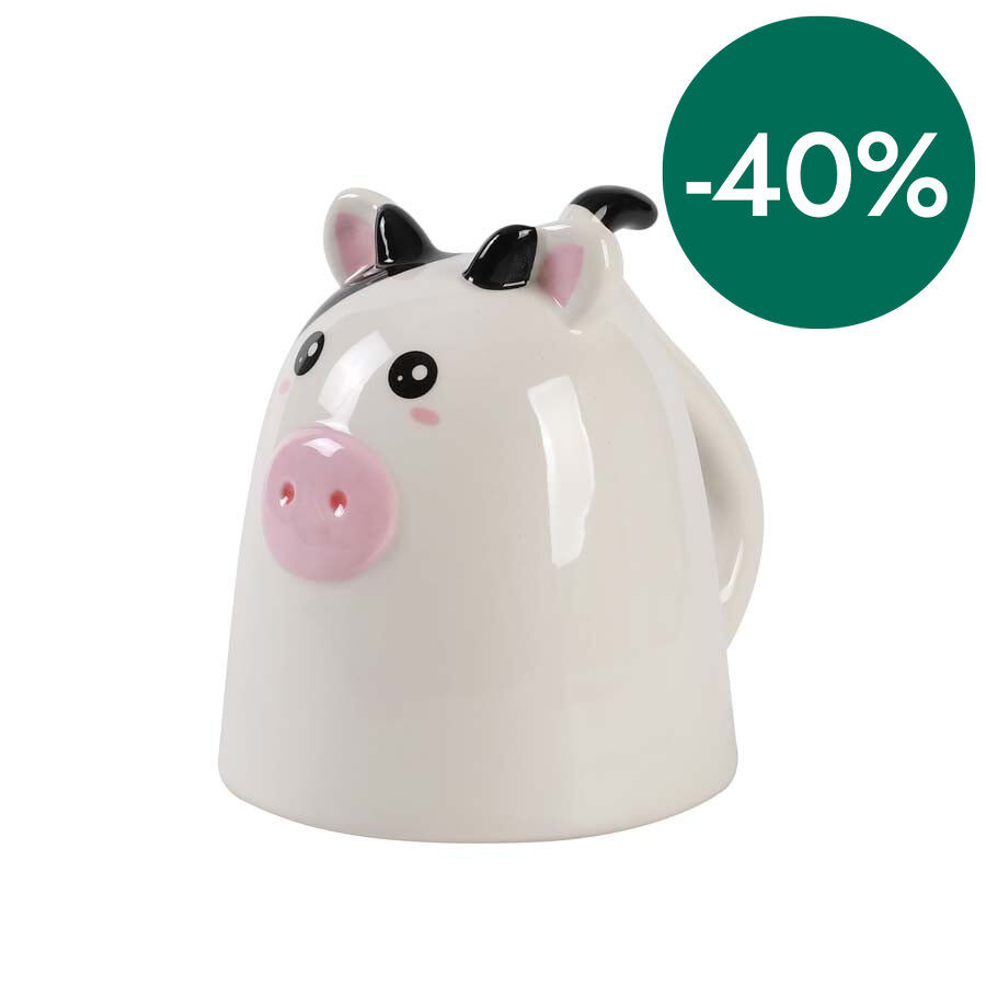 Tassa de Cer&agrave;mica Up&Down iTotal Cow