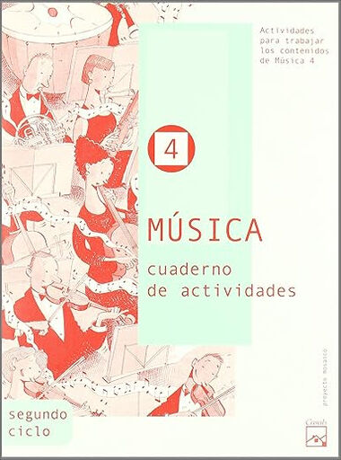 M&uacute;sica-actividades/Mosaico PRIM&Agrave;RIA 4 Proyecto Mosaico Casals 9788421833155