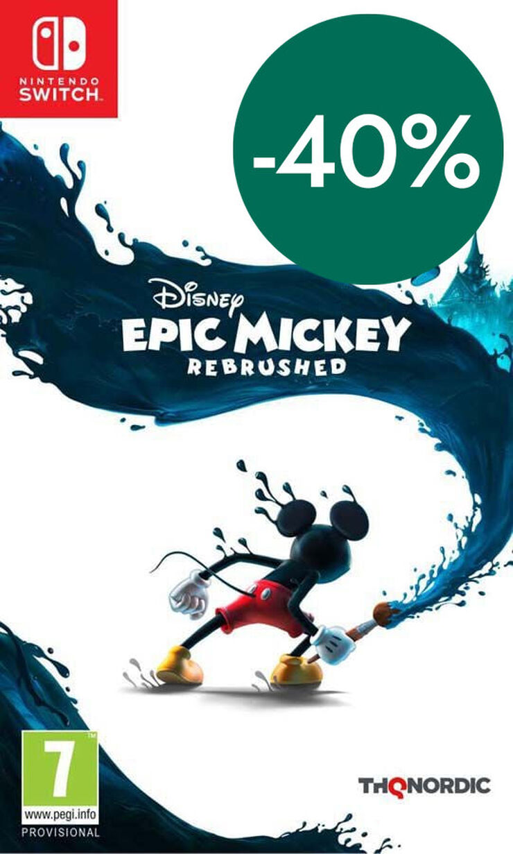 Disney Epic Mickey Rebrushed - Nintendo Switch