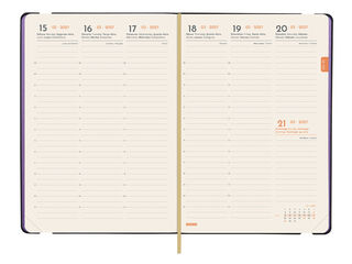 Agenda Finocam Joy Semana Vista Vertical 2027 Catal&aacute;n Fiona