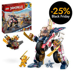 LEGO® NINJAGO Moto de Carreras Mecánica Transformer de Sora 71792