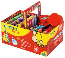 Ceras Giotto Be-b&eacute; 40u Pack Escolar