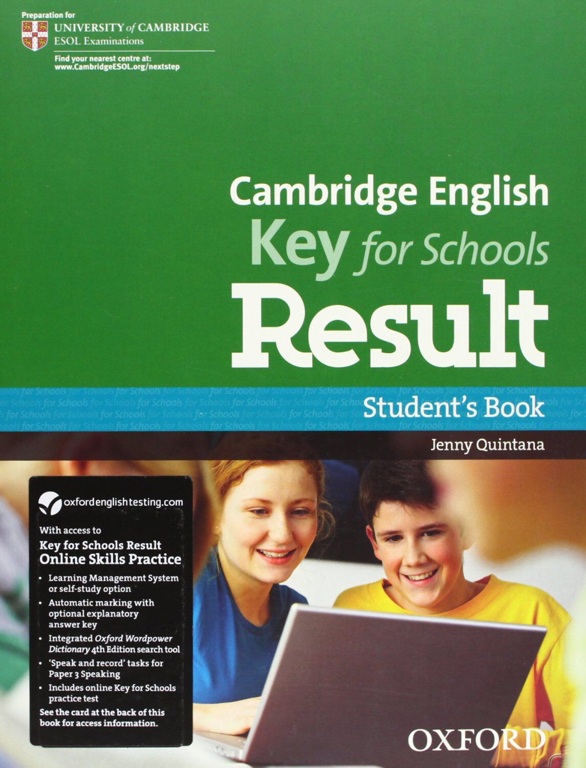 OUP KET Schools Result/SB+online Skills Oxford LG 9780194817615