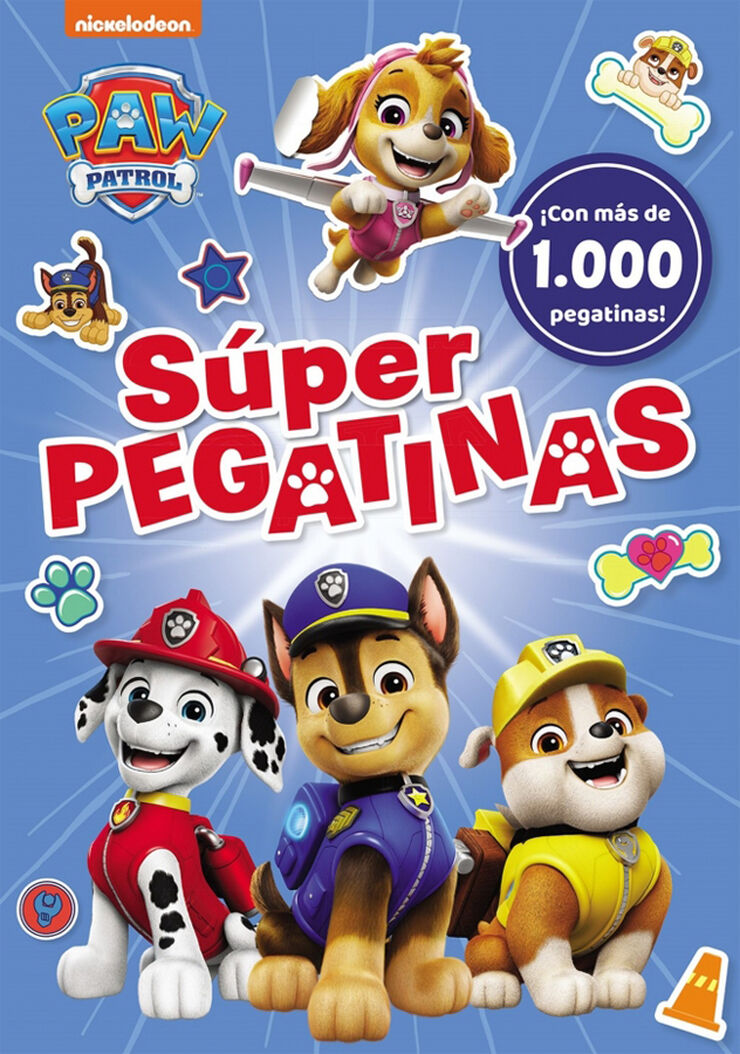 Paw Patrol / Patrulla Canina. Actividades - Súper pegatinas. ¡Con más de 1.000 pegatinas!