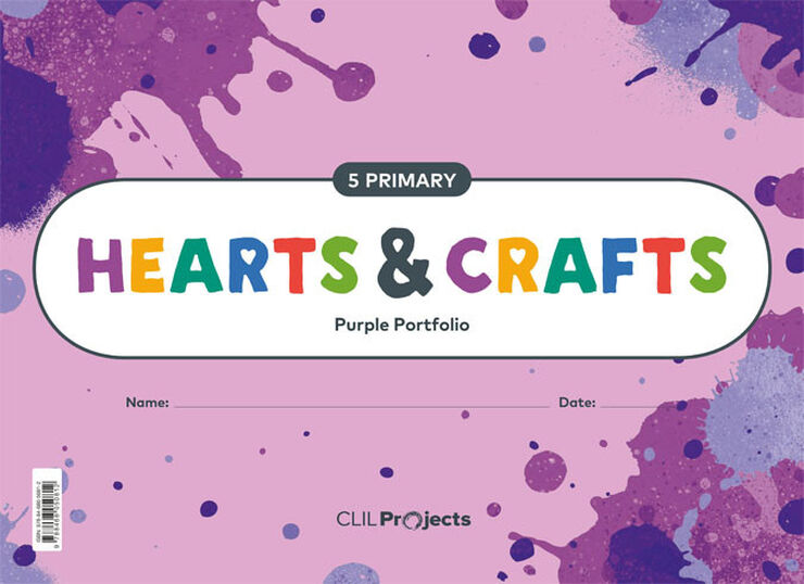 5Pri Hearts <(>&<)> Crafts Purple Ntb i Ed19