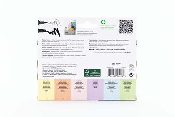 Rotuladores Promaker Winsor & Newton tonos pastel 6 colores